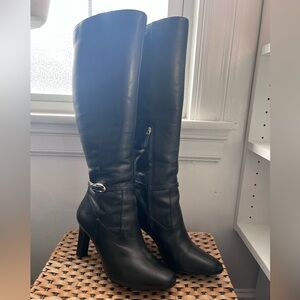 Naturalizer Black Knee-High Boots